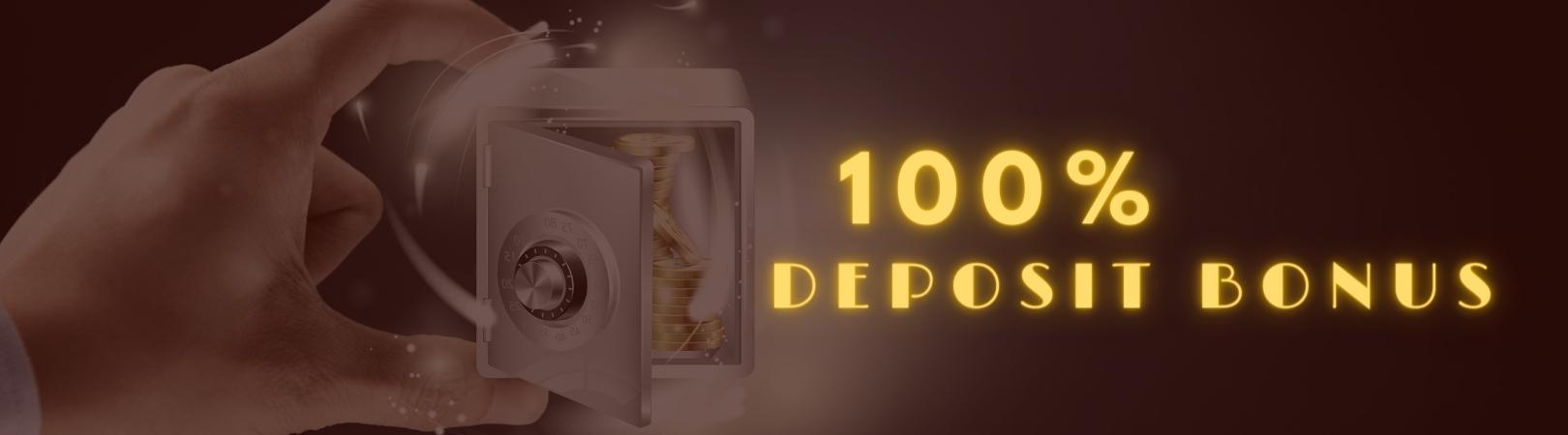 100% deposit bonus img