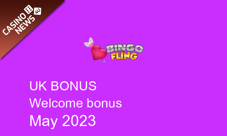 Latest Bingo Fling UK bonus spins May 2023, 500 bonus spins