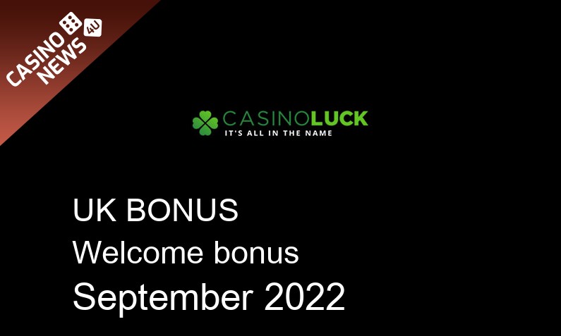 Latest Casino Luck UK bonus spins, 100 bonus spins