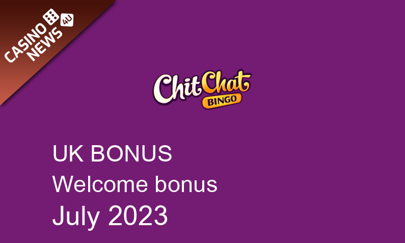 Latest ChitChat Bingo Casino bonus spins for UK players July 2023, 150 bonus spins