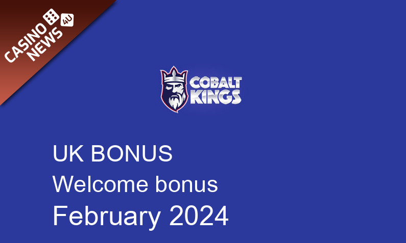 Latest Cobalt Kings Casino bonus spins for UK players, 30 bonus spins