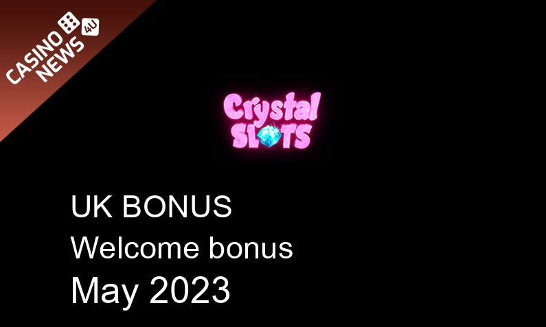 Latest Crystal Slots bonus spins for UK players, 500 bonus spins