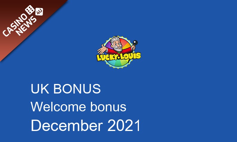 Latest LuckyLouis Casino UK bonus spins December 2021, 50 bonus spins