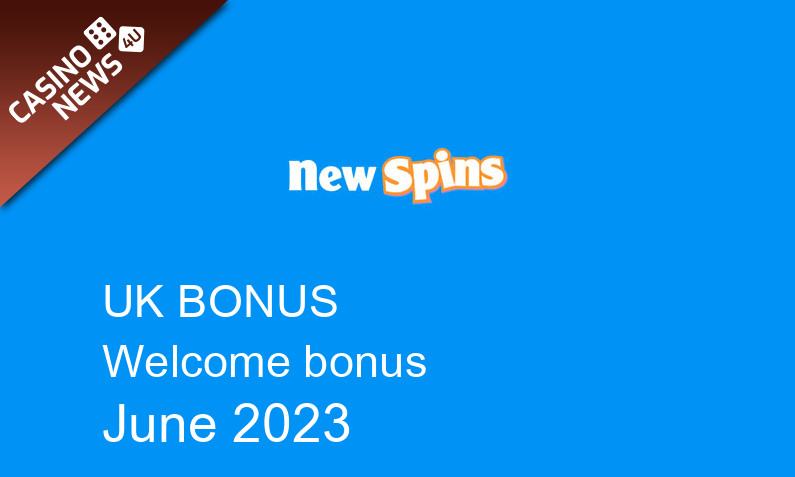 Latest NewSpins bonus spins for UK players June 2023, 500 bonus spins