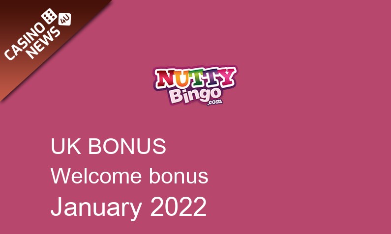 Latest Nutty Bingo Casino bonus spins for UK players, 20 bonus spins