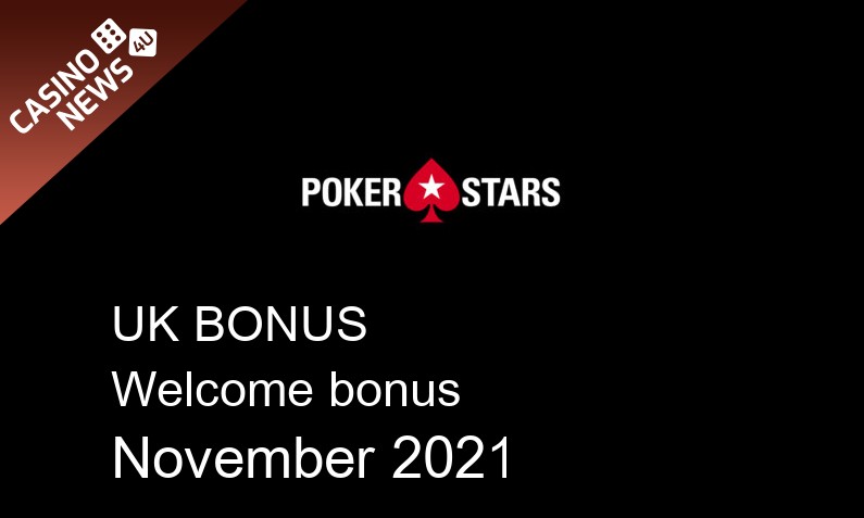 Latest PokerStars bonus spins for UK players November 2021, 100 bonus spins
