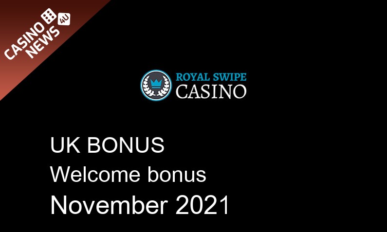 Latest Royal Swipe Casino bonus spins for UK players, 15 bonus spins