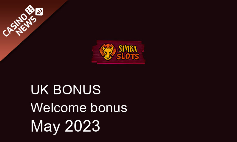 Latest Simba Slots bonus spins for UK players, 500 bonus spins