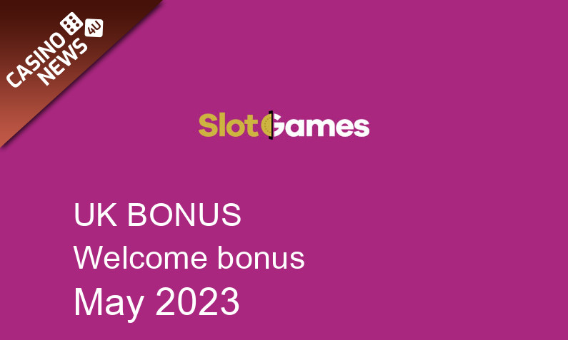 Latest SlotGames bonus spins for UK players, 500 bonus spins