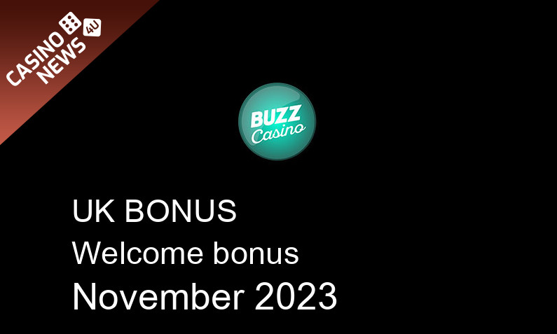 Latest UK bonus spins from Buzz Casino November 2023, 200 bonus spins
