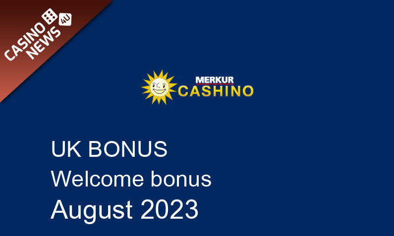 Latest UK bonus spins from Cashino August 2023, 40 bonus spins