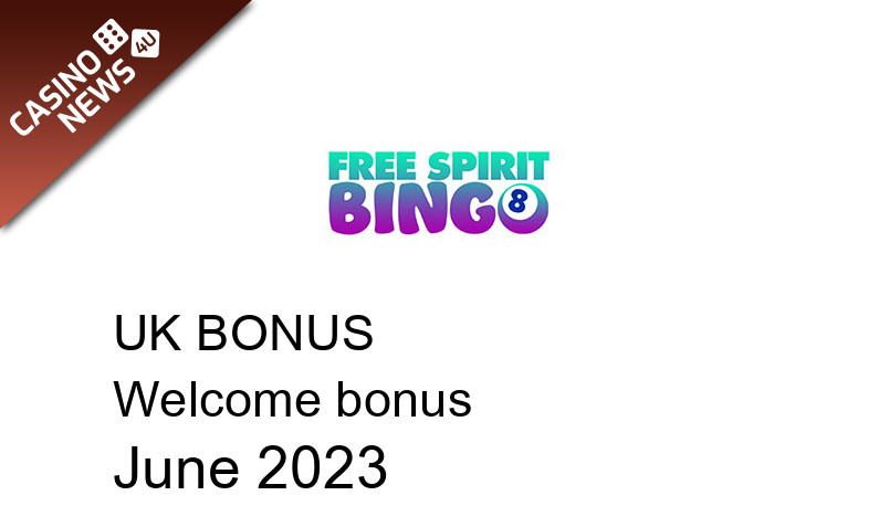 Latest UK bonus spins from Free Spirit Bingo June 2023, 500 bonus spins