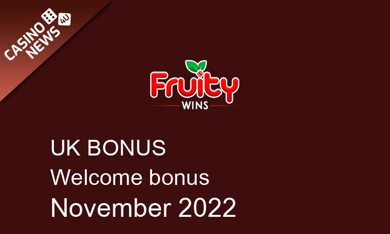 Latest UK bonus spins from Fruity Wins Casino, 50 bonus spins