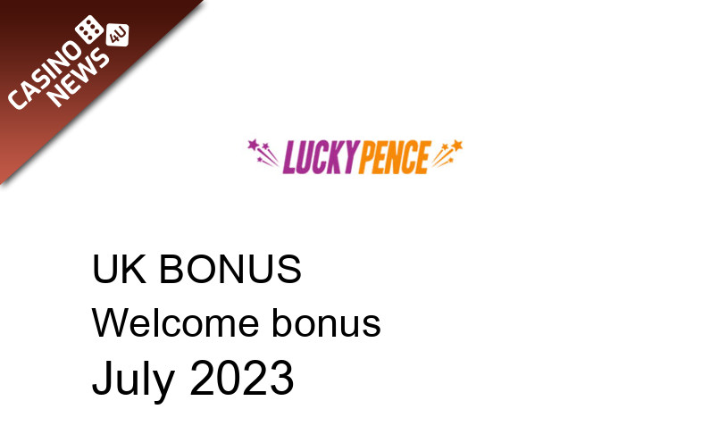 Latest UK bonus spins from Lucky Pence, 20 bonus spins