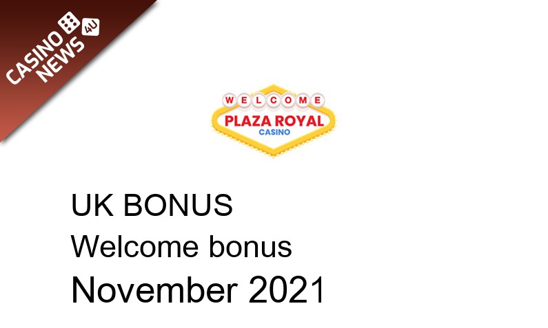 Latest UK bonus spins from Plaza Royal, 100 bonus spins