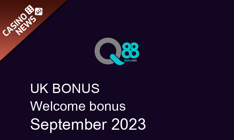 Latest UK bonus spins from Q88Bets September 2023, 20 bonus spins