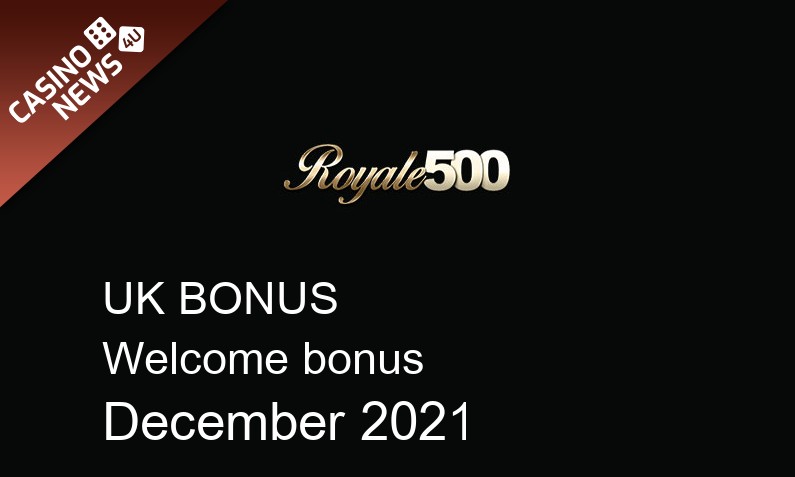 Latest UK bonus spins from Royale 500 Casino, 33 bonus spins