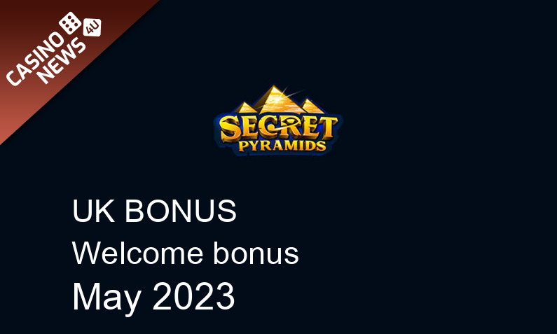 Latest UK bonus spins from Secret Pyramids Casino May 2023, 500 bonus spins