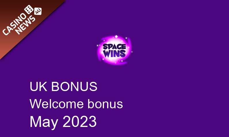 Latest UK bonus spins from Space Wins May 2023, 500 bonus spins