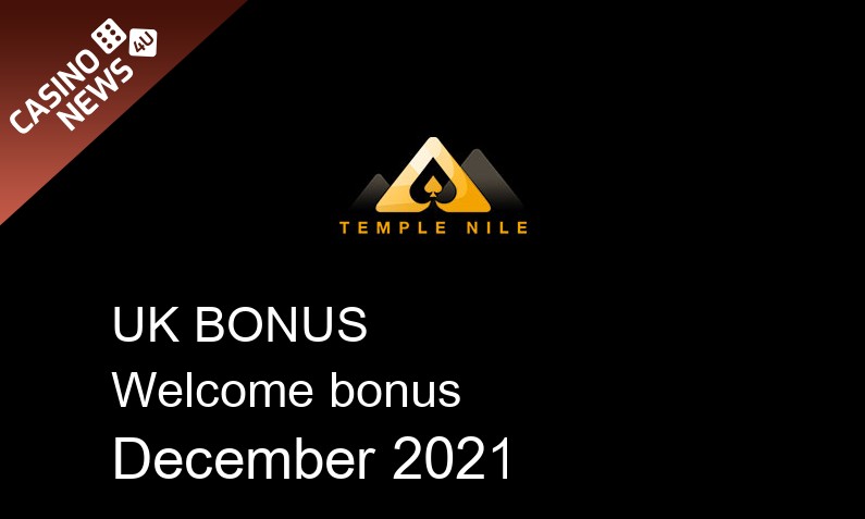 Latest UK bonus spins from Temple Nile Casino, 60 bonus spins