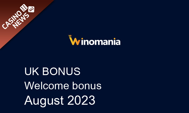 Latest UK bonus spins from WinOMania Casino August 2023, 100 bonus spins